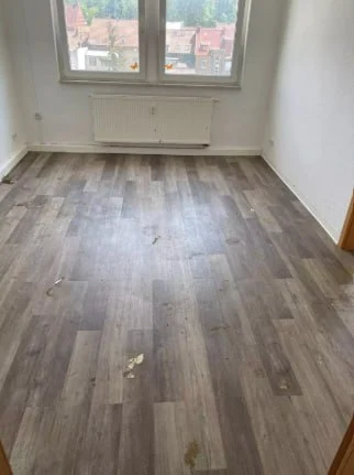 Pokój po opróżnieniu — efekt końcowy realizacji, Poznań